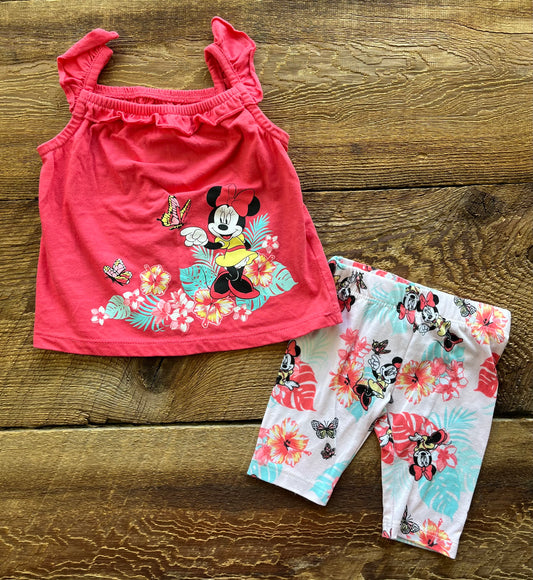 Disney 3-6M Minnie Outfit