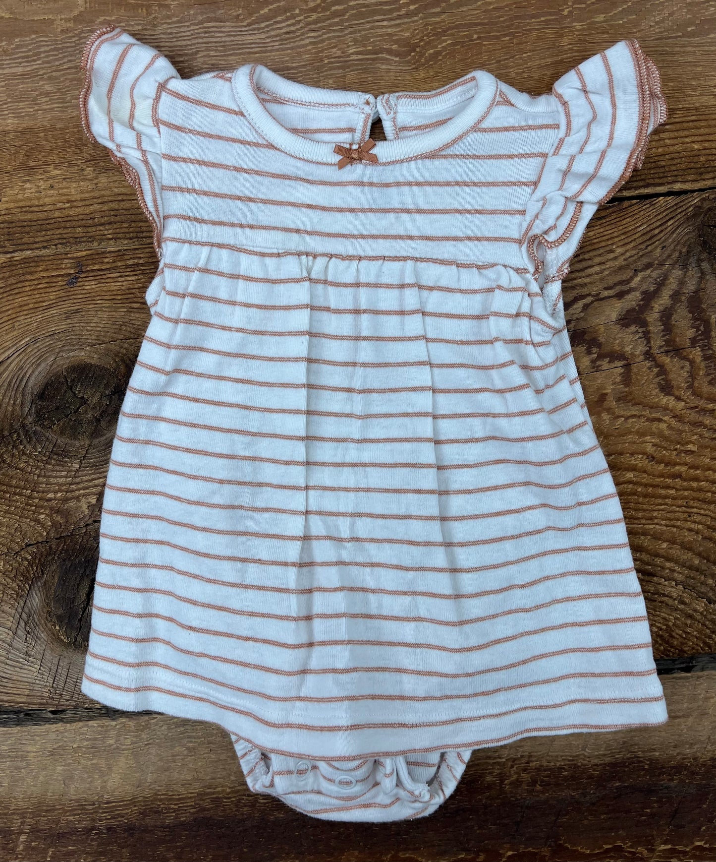 Carter’s 3M Striped Dress & Cardigan