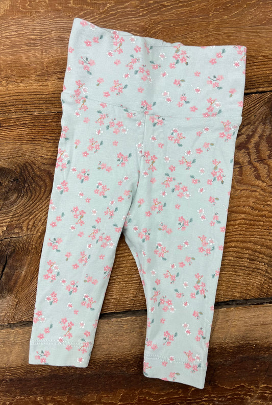 H&M 2-4M Floral Legging