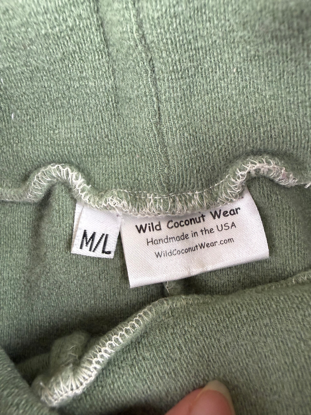 Small Shop Medium/Large Wool Jogger