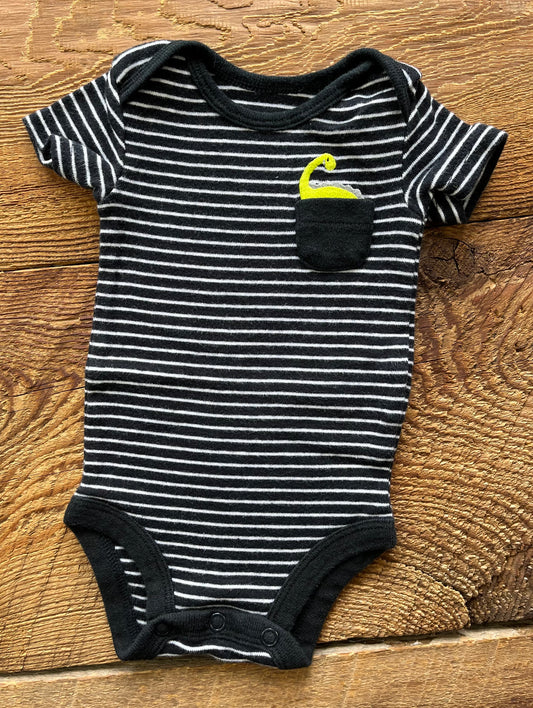 Child of Mine NB Dino Onesie