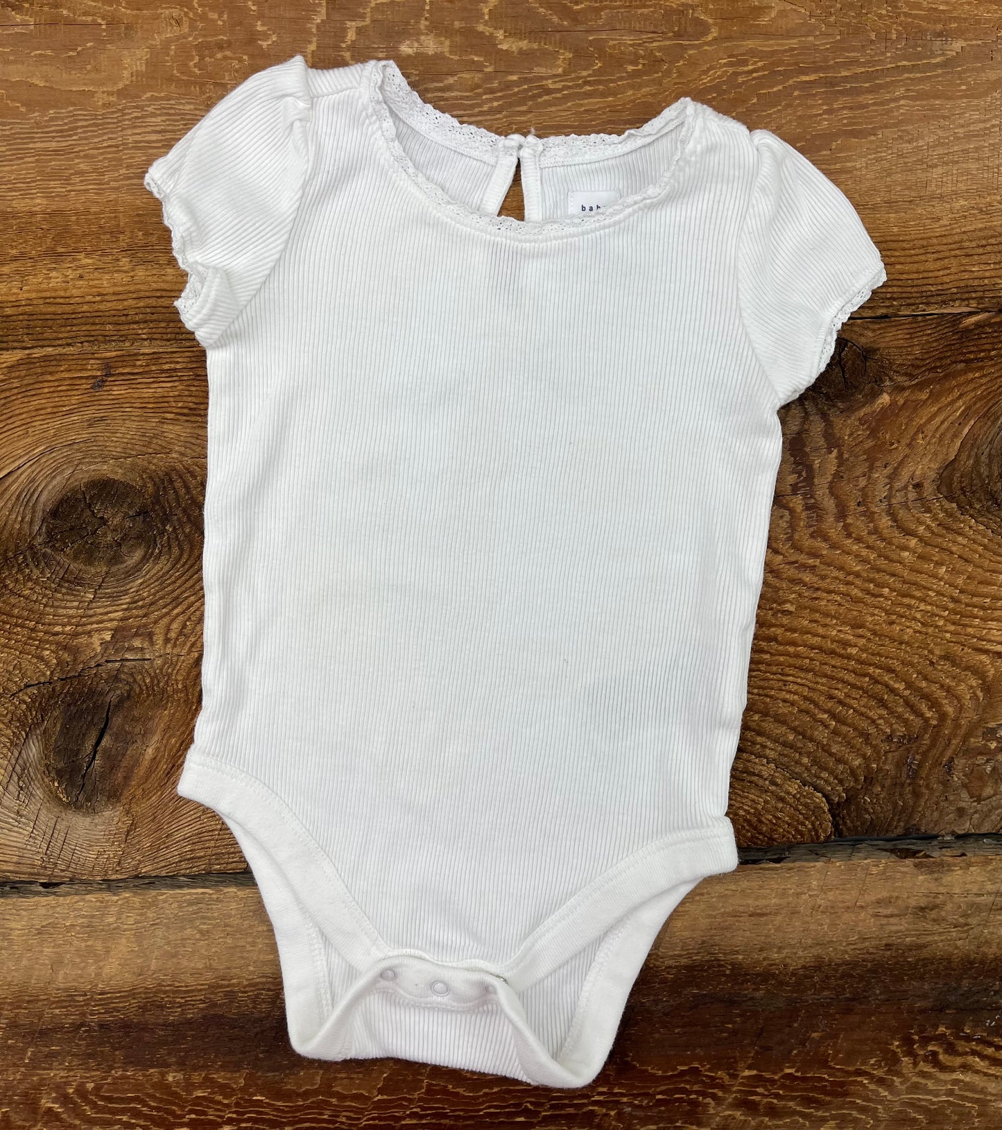 Gap 6-12M Ribbed Onesie