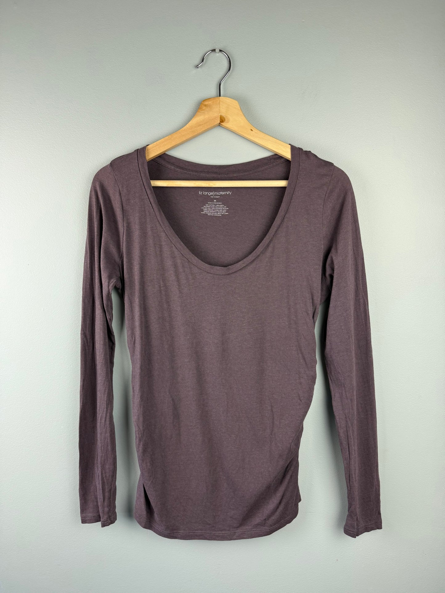 Liz Lange Maternity Medium Shirt