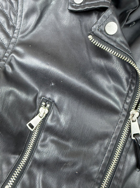 H&M 6X Faux Leather Jacket