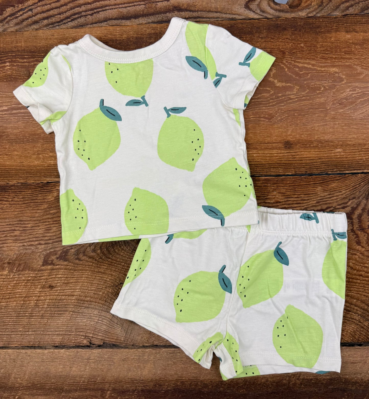 Joe Fresh 3-6M Pear Outfit
