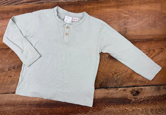 Zara 3-4Y Henley Shirt