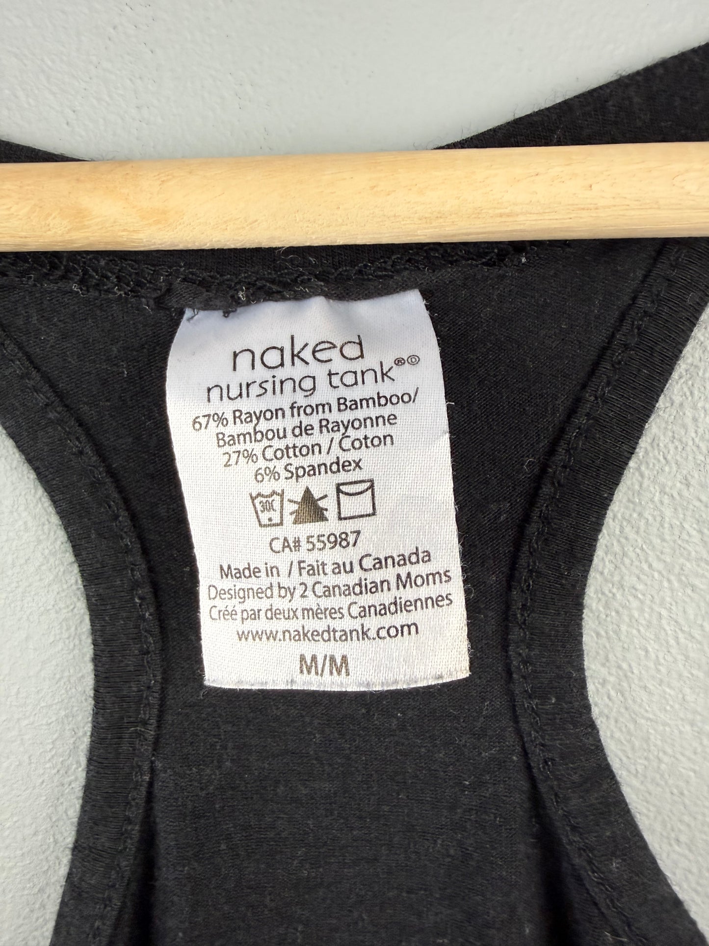 Naked Nursing Medium Bamboo Tank