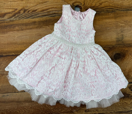 American Princess 2T Formal Lace Dress