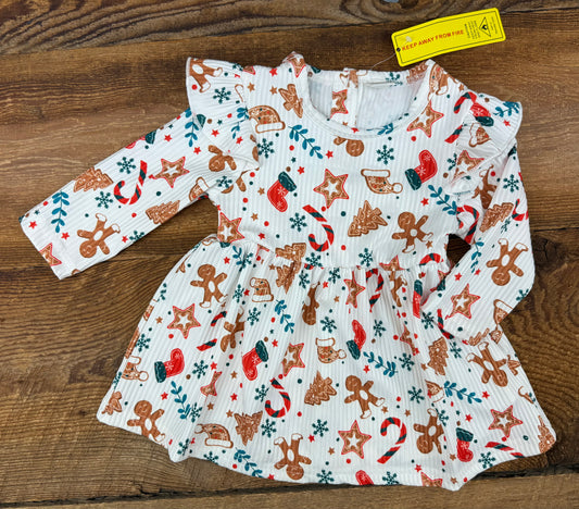 Shein 3-6M Gingerbread Dress