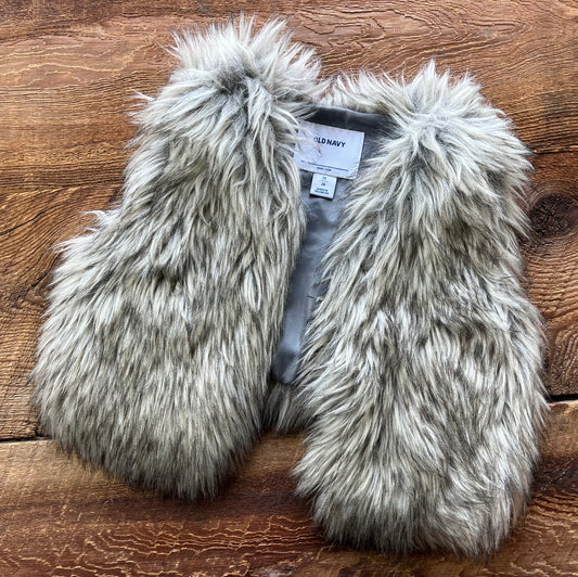 Old Navy 2T Fur Vest