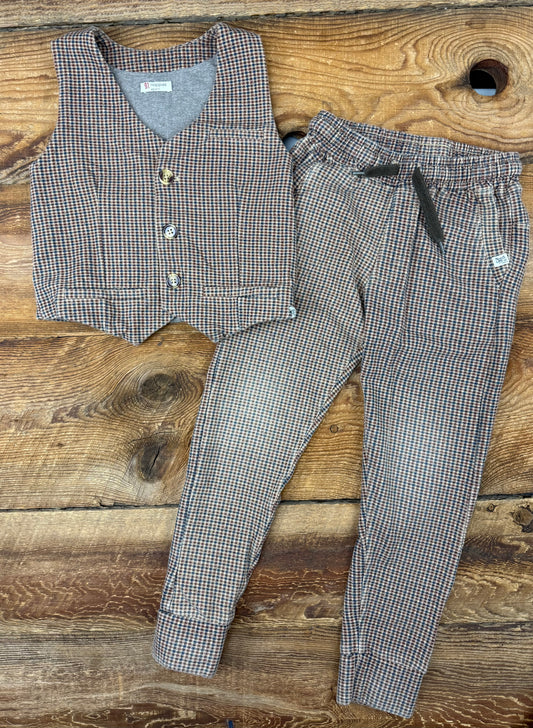 Noppies 6-7Y Plaid Suit