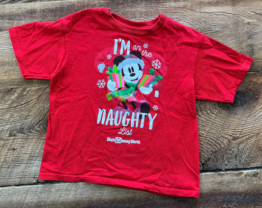 Disney 4T Mickey Christmas Tee