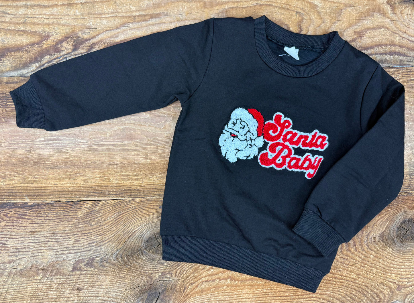 Santa Baby 3T Crewneck