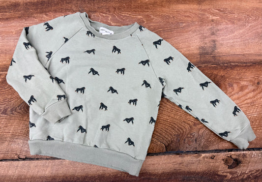 Miles the Label 3T Gorilla Crewneck