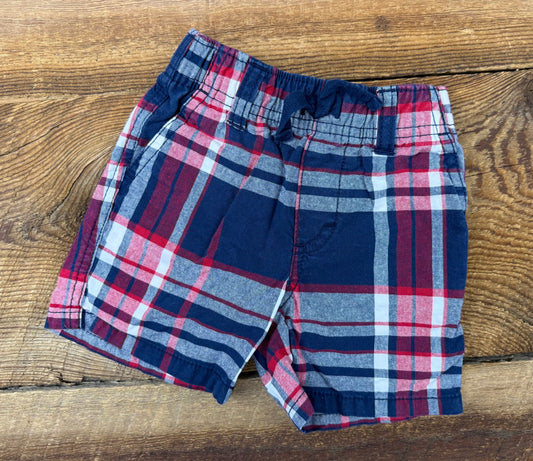 Gymboree 6-12M Plaid Short