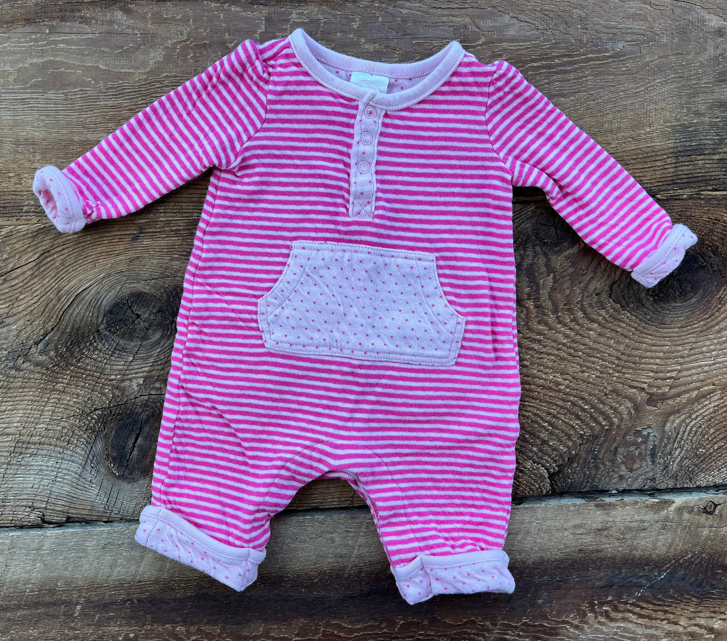 Gymboree NB Striped Jumper