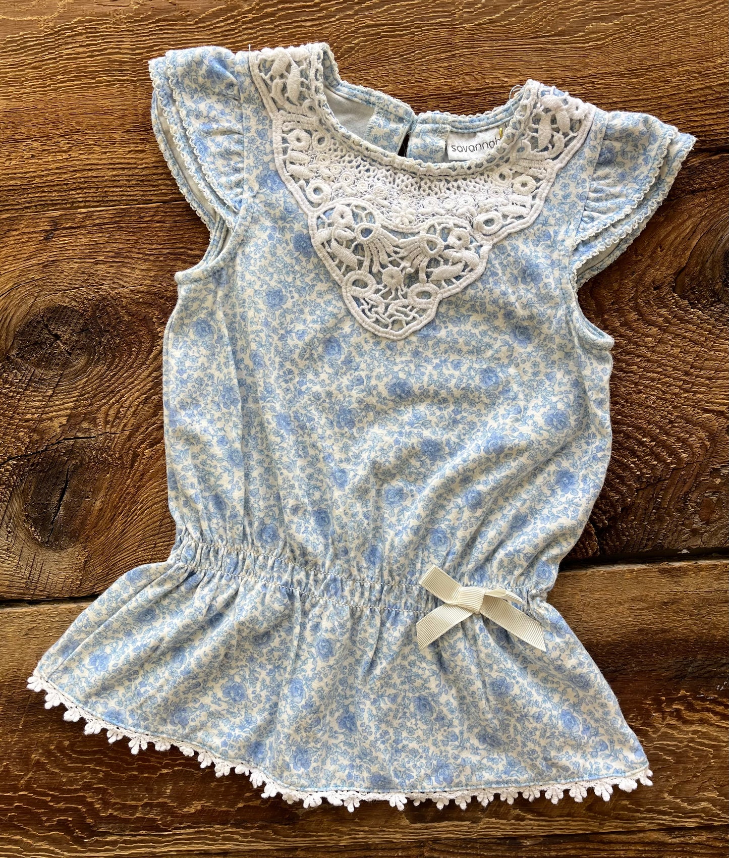 Savannah 12-18M Floral Tunic Tee