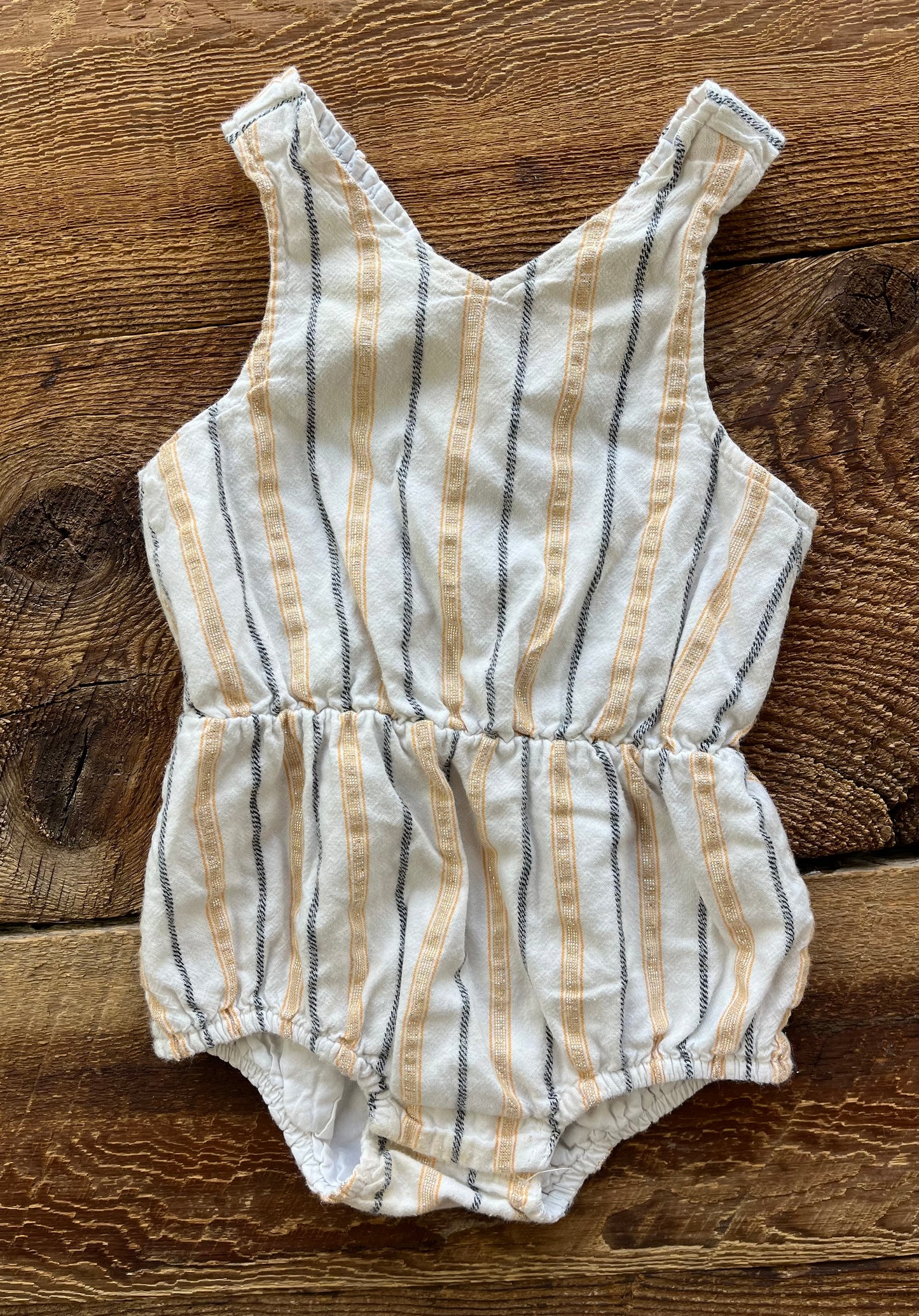 Old Navy 12-18M Striped Shortall