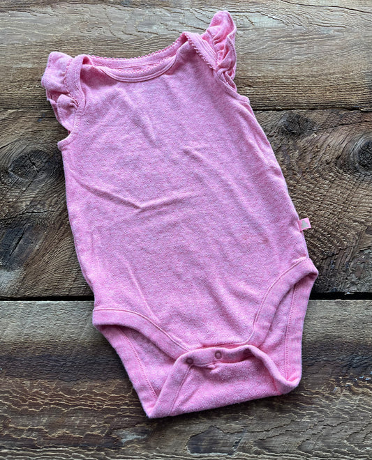 Gap 12-18M Ruffle Sleeve Onesie