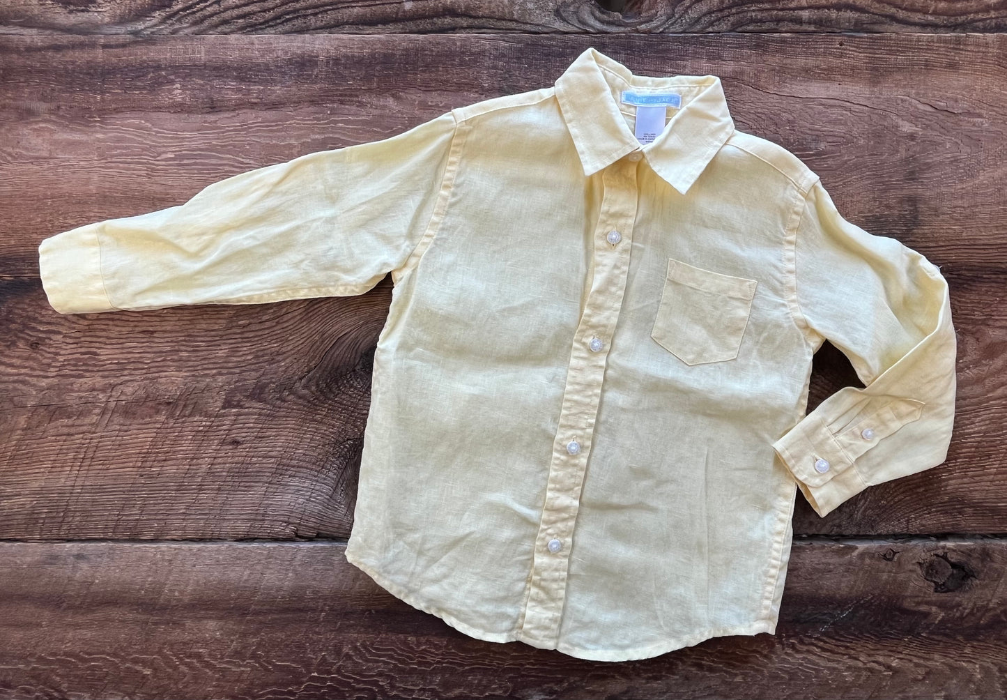 Janie & Jack 3T Linen Shirt