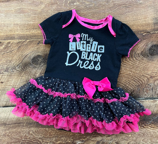 Baby Glam 6-12M Little Black Dress