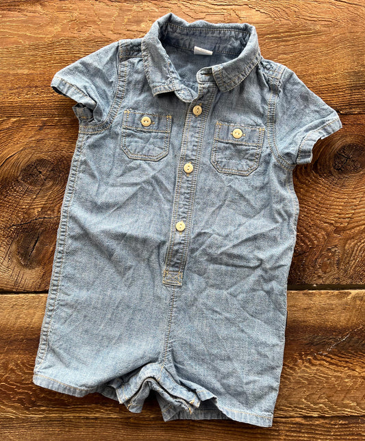 Gap 6-12M Jean Romper