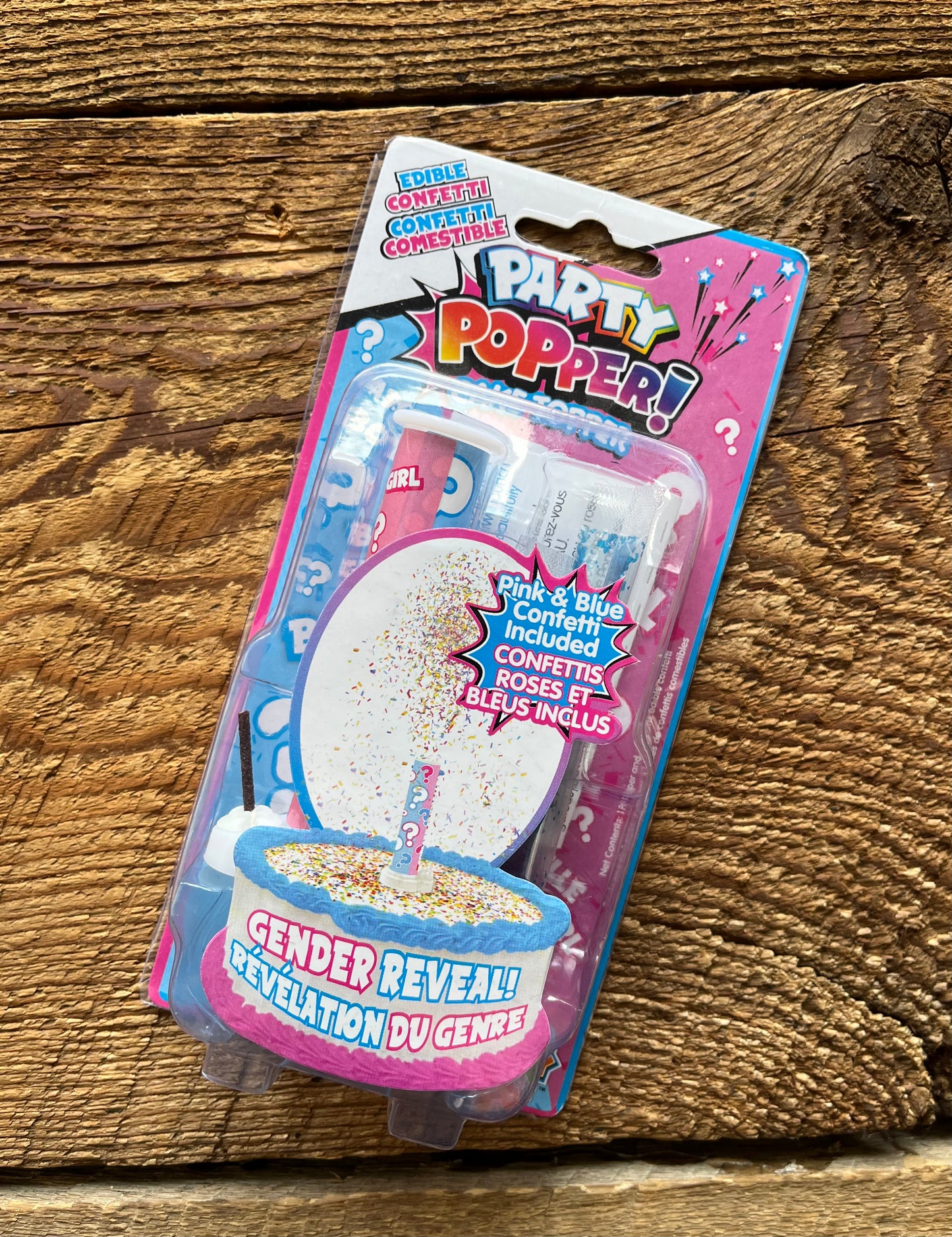 Gender Reveal Party Popper