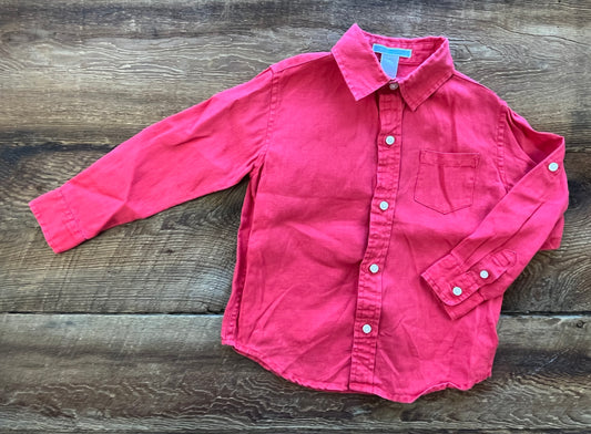 Janie & Jack 3T Linen Shirt