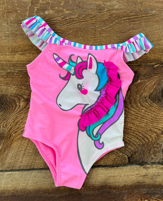 George 6-12M Unicorn Swimsuit