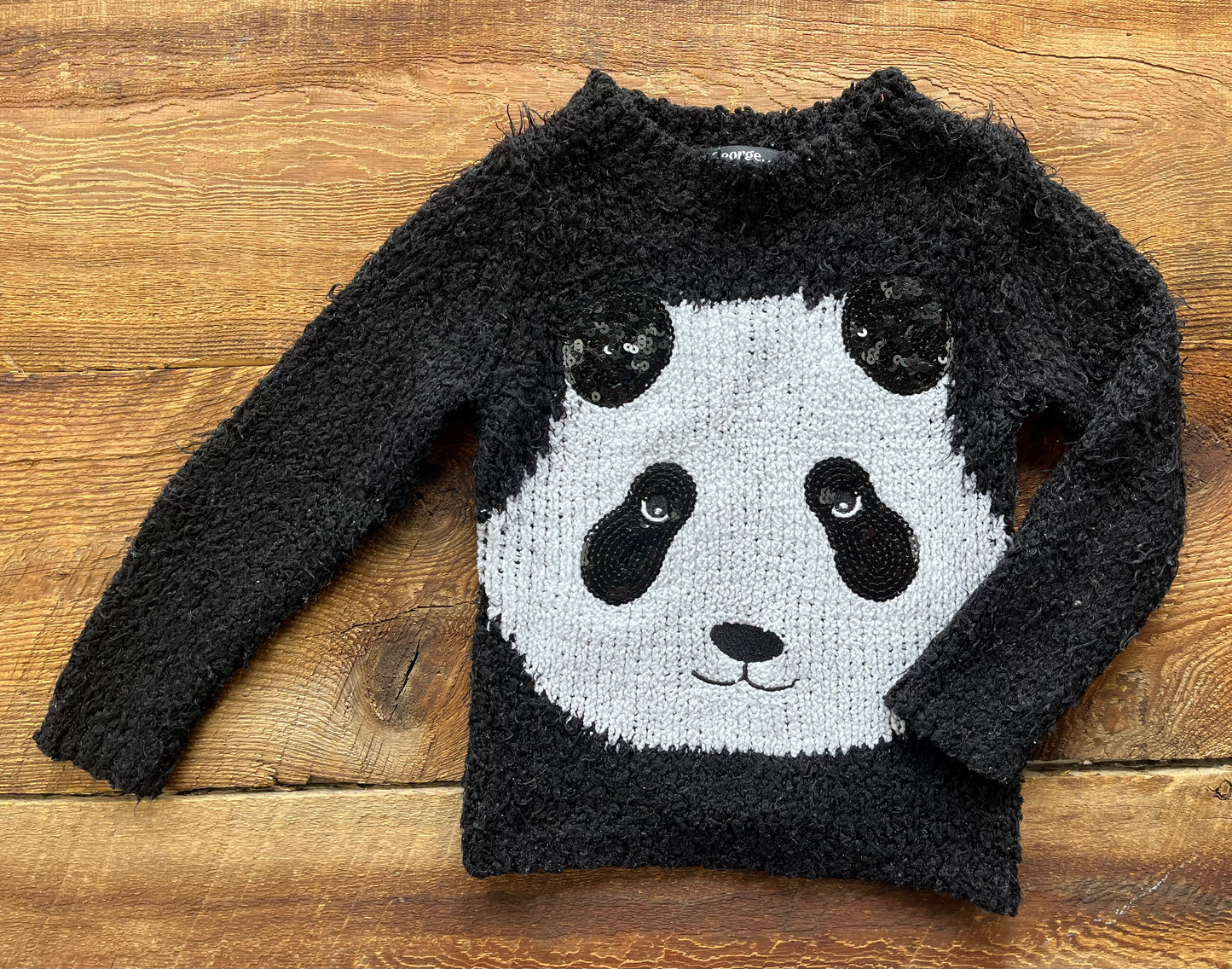 George 4T Panda Sweater