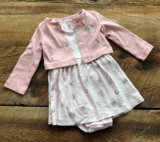 Carter’s 12M Bunny Dress & Cardi