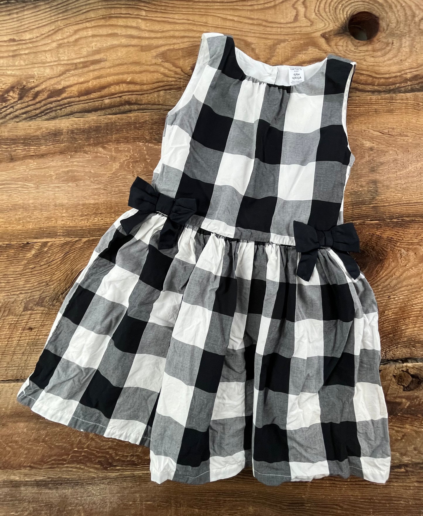 Carter’s 6X Checkered Dress