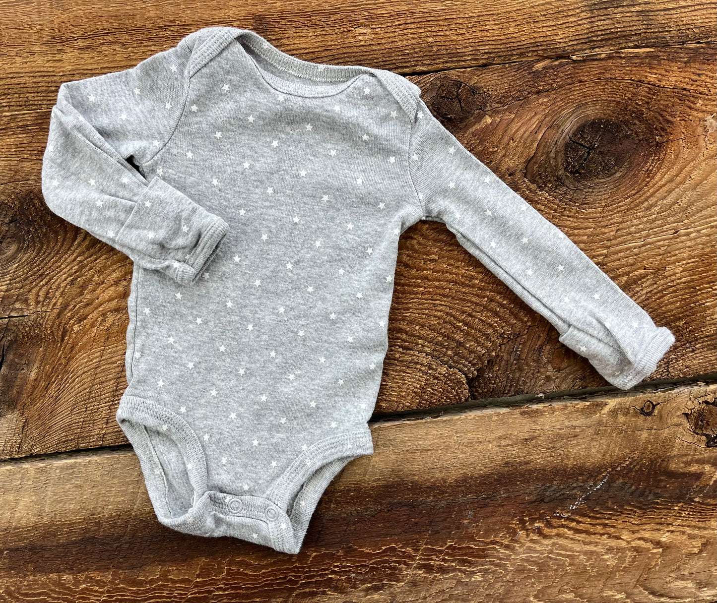 Simple Joys NB Star Onesie