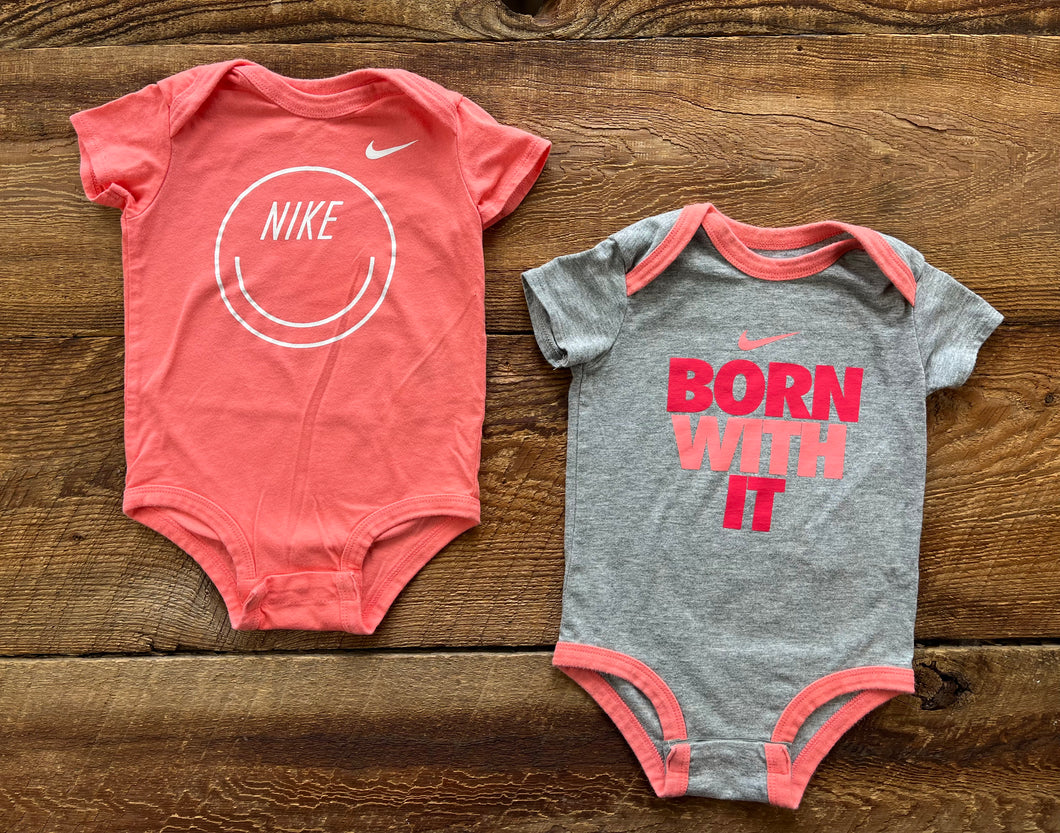 Nike baby onesie sales set