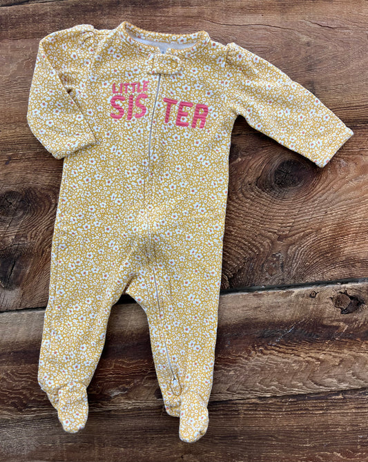Child of Mine 3-6M Little Sister Pajamas