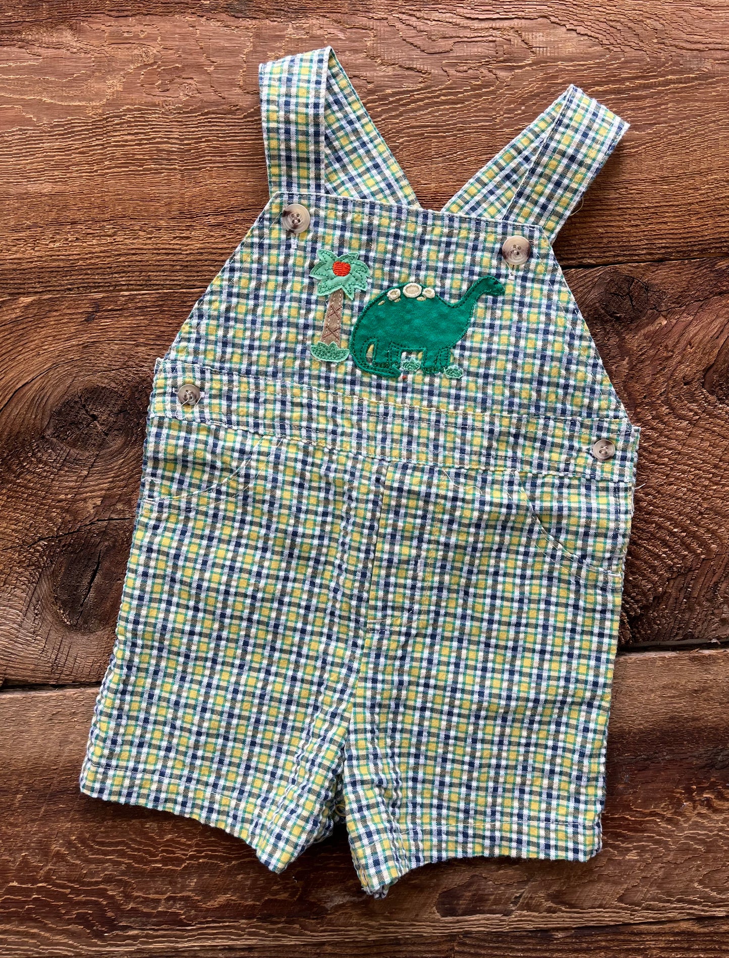 Vintage 6-9M Dino Shortall