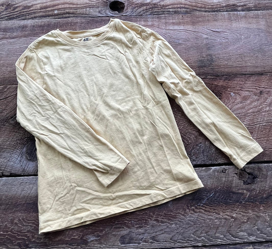 H&M 6-8Y Basic Organic Cotton Shirt