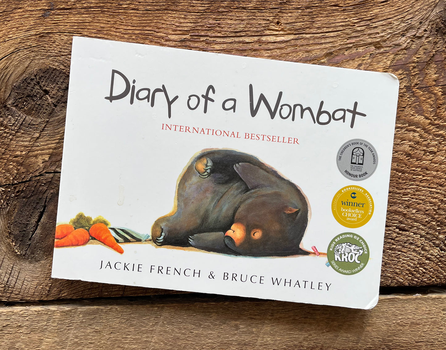 Diary of a Wombat Board Book