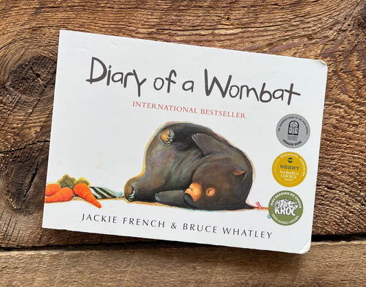 Diary of a Wombat Board Book