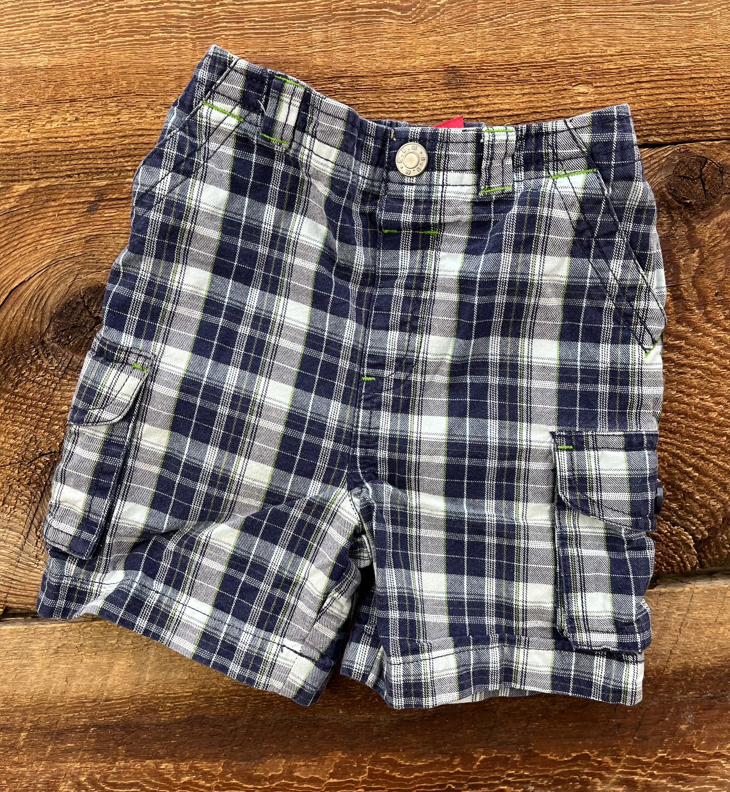 Bumkids 18M Plaid Short