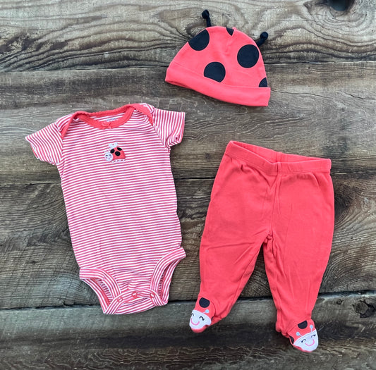 Carter’s 3M Ladybug Outfit