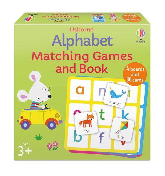 Usborne Alphabet Matching Games & Book