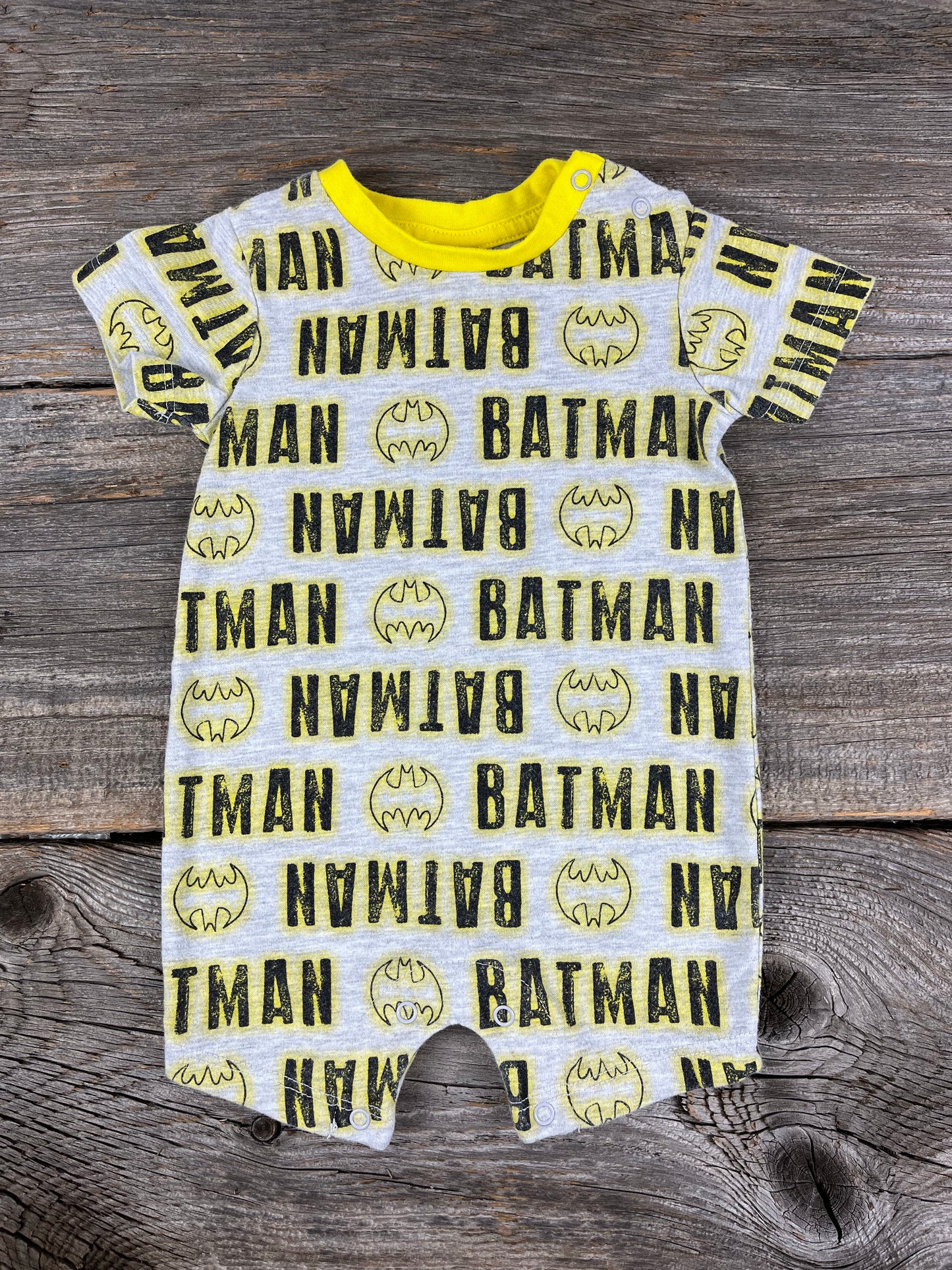 Batman 0-3M Romper