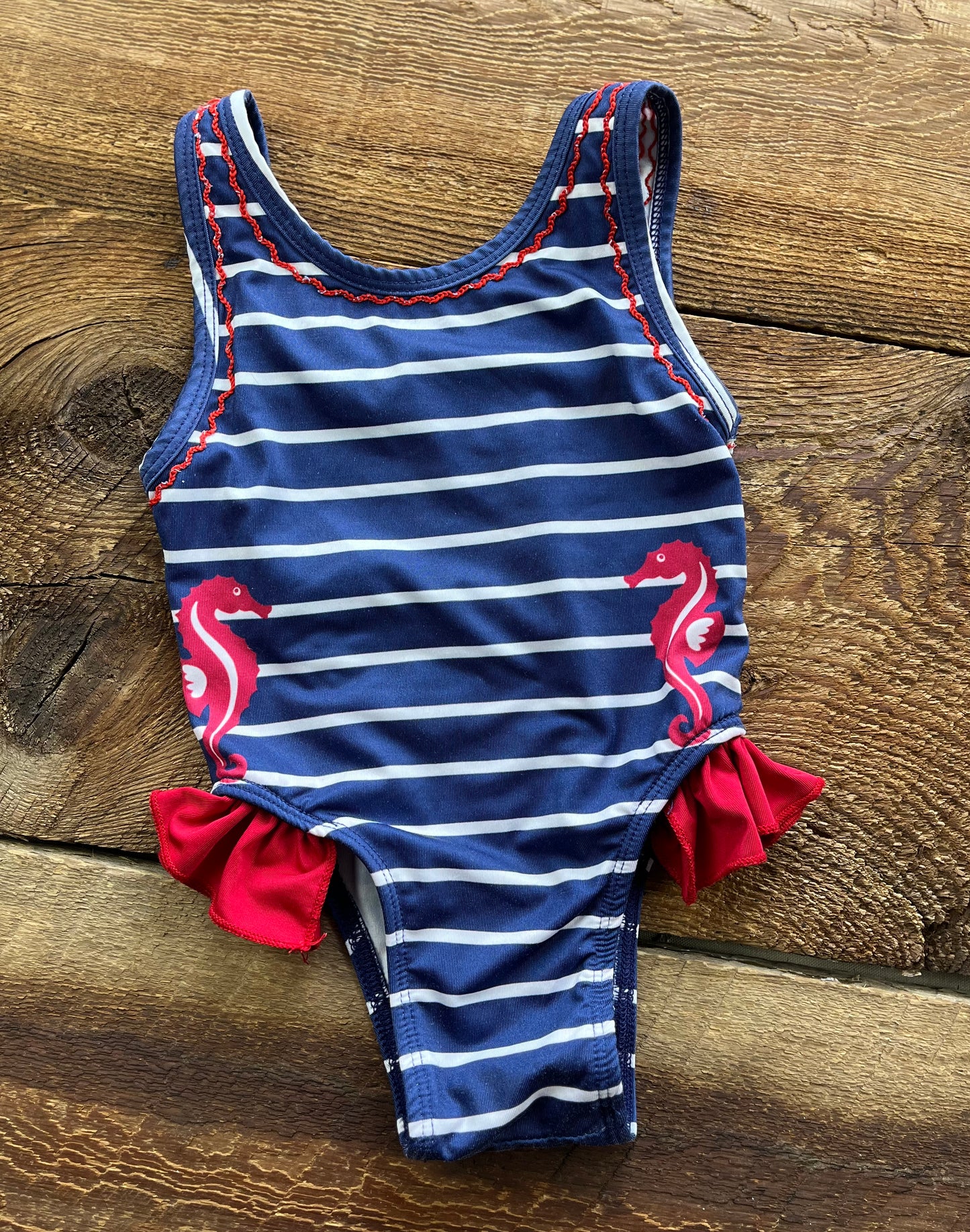 Coyote 9-12M Seahorse Swimsuit