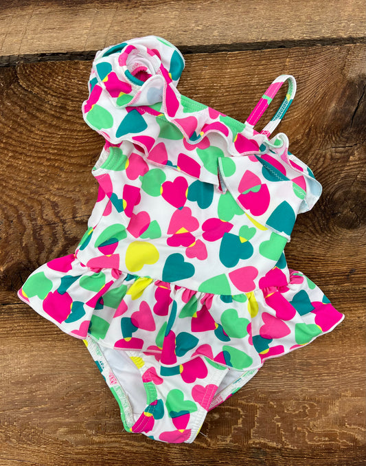 Joe Fresh 3-6M Heart Swimsuit