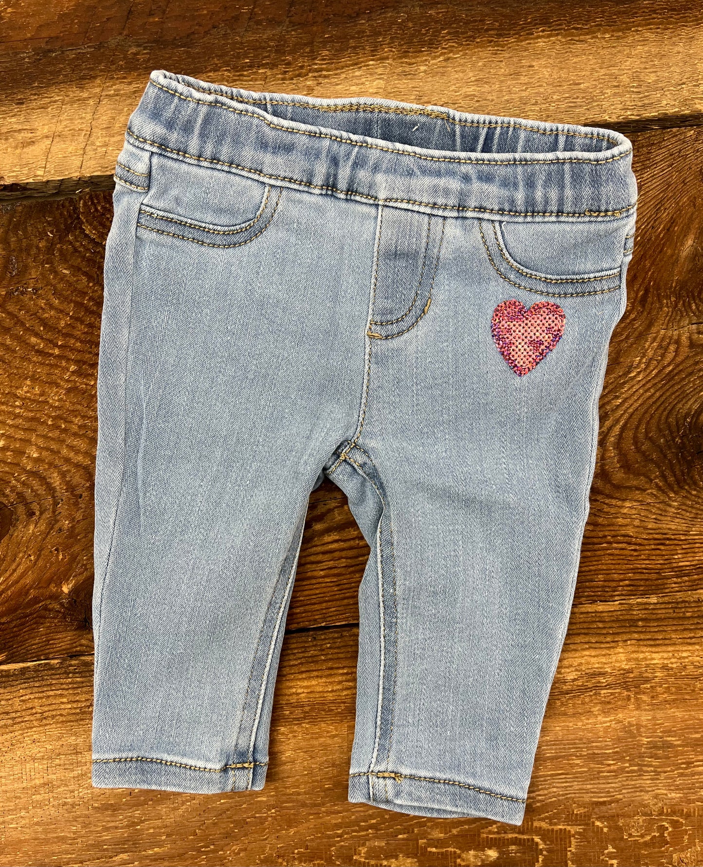 Carter’s 6M Heart Rhinestone Jeans