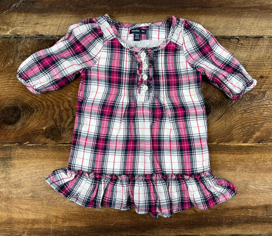 Baby Gap 12-18M Plaid Dress