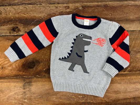 Gymboree 3T Knit Dragon Sweater