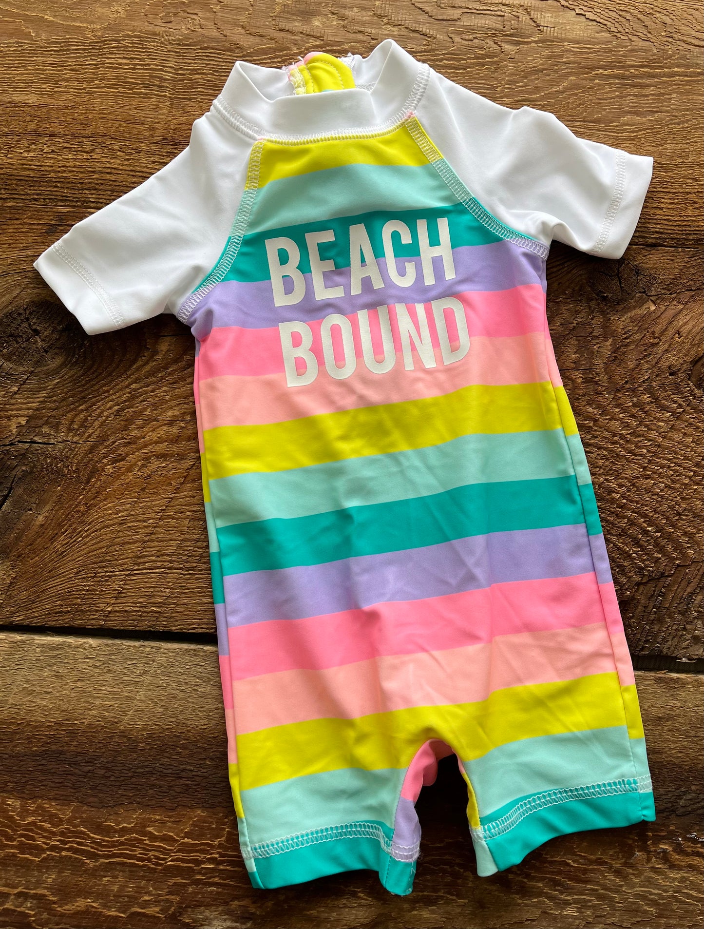 George 3-6M Beach Bound Rashguard