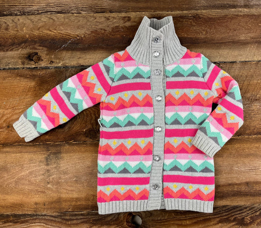 Gymboree 3-4T Striped Knit Sweater